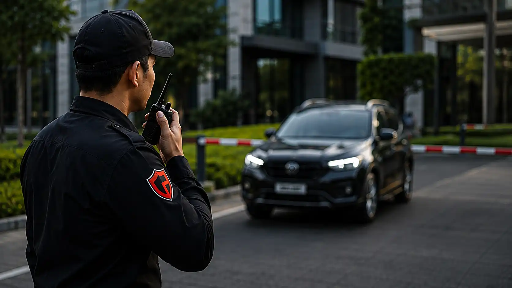 Personel Penjaga Utama saat briefing sebelum penugasan